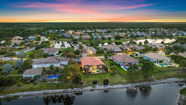 845 SW Habitat Ln, Palm City, FL 34990 - aerial overview of property's location featuring a nearby body of water and nearby suburban area