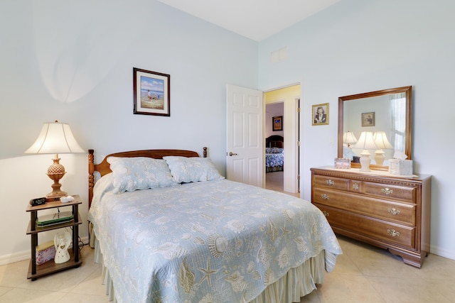 3429 SW Catskill Dr, Port Saint Lucie, FL 34953 - bedroom featuring light tile patterned floors and baseboards