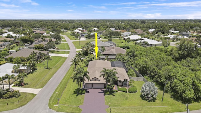3429 SW Catskill Dr, Port Saint Lucie, FL 34953 - aerial view of residential area with a tree filled landscape