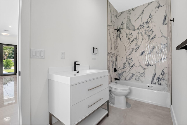 3920 Espan Ct, Palm Springs, FL 33461 - bathroom with vanity and shower / bath combination