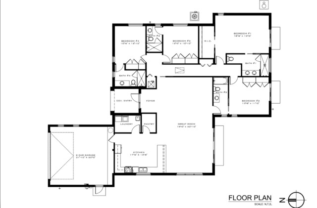 3920 Espan Ct, Palm Springs, FL 33461 - view of property floor plan