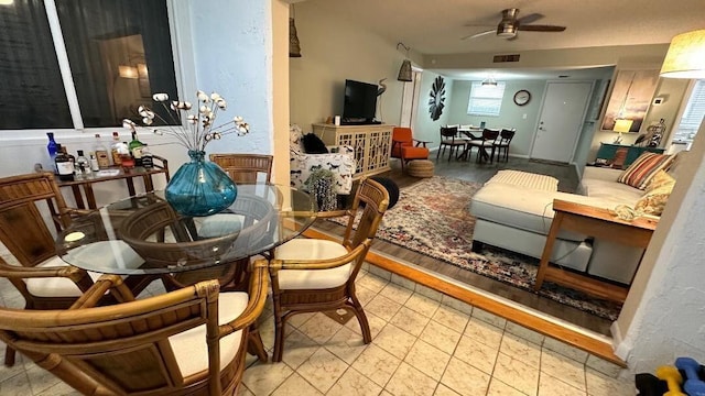705 Lori Dr Unit 104, Palm Springs, FL 33461 - living room with a ceiling fan
