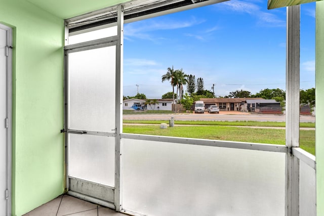 2765 Ashley Dr W Unit C, West Palm Beach, FL 33415 - view of unfurnished sunroom