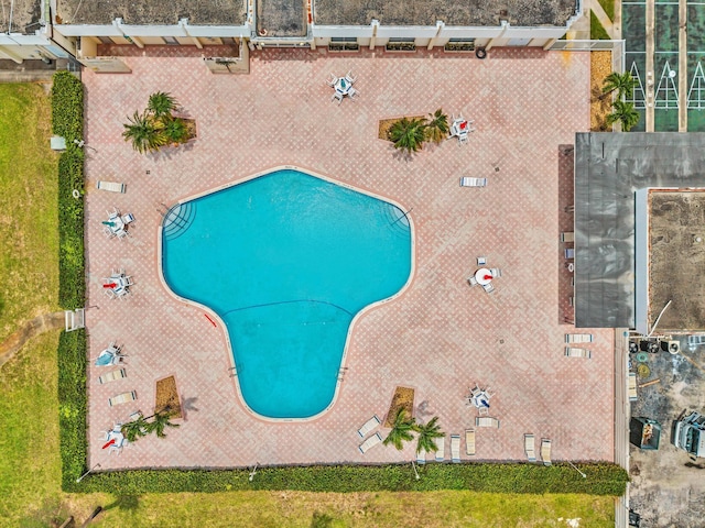 2765 Ashley Dr W Unit C, West Palm Beach, FL 33415 - view of swimming pool