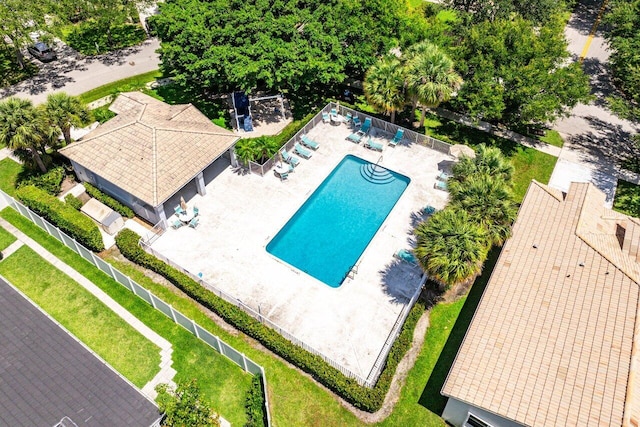 3995 Majestic Palm Way, Delray Beach, FL 33445 - aerial view of a pool