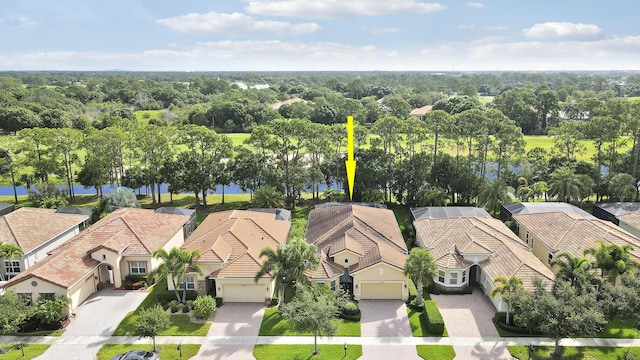 10479 SW Visconti Way, Port Saint Lucie, FL 34986 - aerial view of residential area featuring a nearby body of water