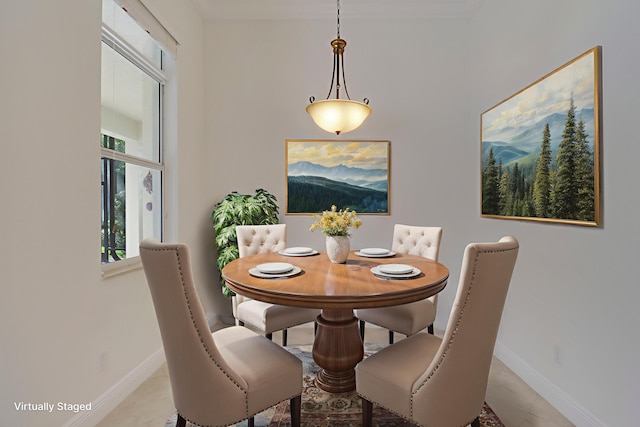 10479 SW Visconti Way, Port Saint Lucie, FL 34986 - dining room with baseboards