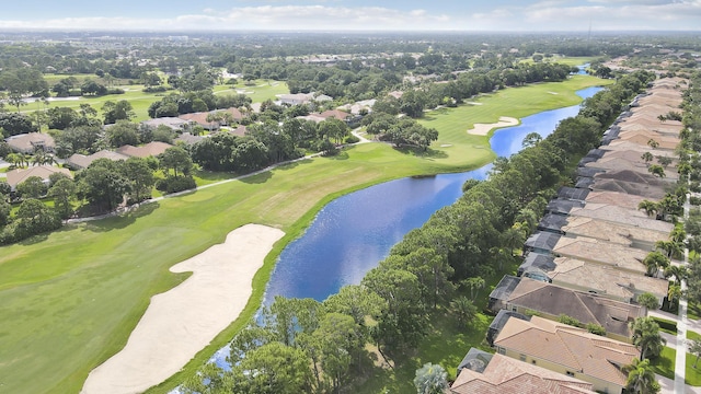 10479 SW Visconti Way, Port Saint Lucie, FL 34986 - aerial view of property and surrounding area with nearby suburban area and a nearby body of water