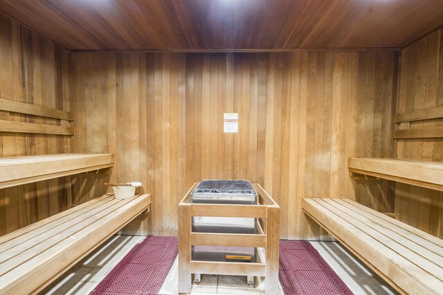 10479 SW Visconti Way, Port Saint Lucie, FL 34986 - relaxing sauna with wood ceiling and wood walls