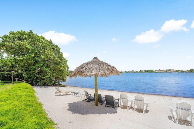800 Scotia Dr Unit 102, Hypoluxo, FL 33462 - water view with nearby beach