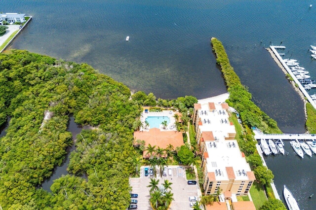 800 Scotia Dr Unit 102, Hypoluxo, FL 33462 - aerial view of property and surrounding area with a nearby body of water and numerous boat docks