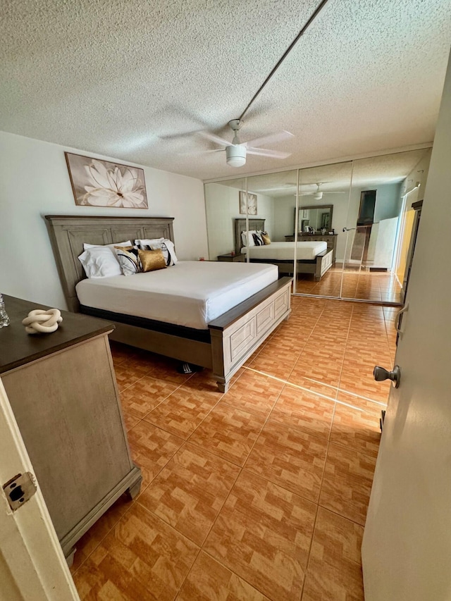 1684 Forest Lakes Cir Unit A, West Palm Beach, FL 33406 - bedroom with a textured ceiling