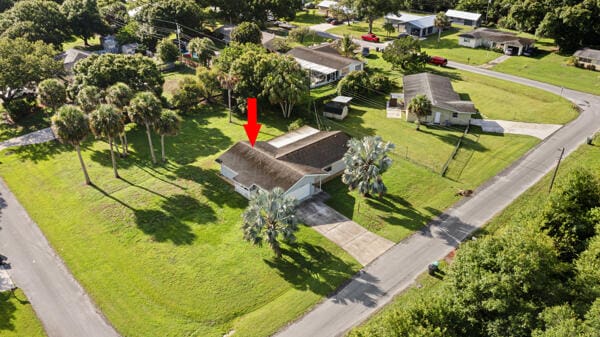1830 Well Rd, Fort Pierce, FL 34945 - view from above of property