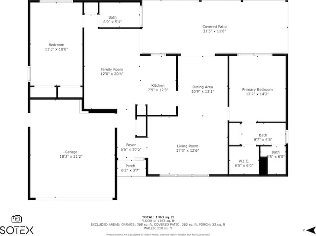 1830 Well Rd, Fort Pierce, FL 34945 - home floor plan