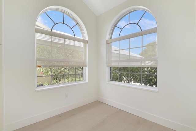 1365 Wilderness Rd, West Palm Beach, FL 33409 - unfurnished room featuring baseboards and wood finished floors