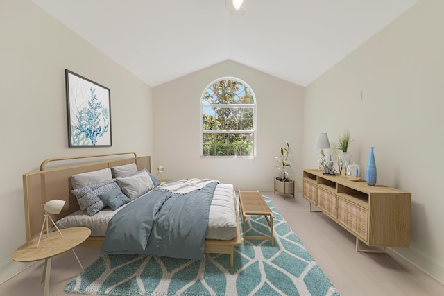 1365 Wilderness Rd, West Palm Beach, FL 33409 - bedroom with vaulted ceiling