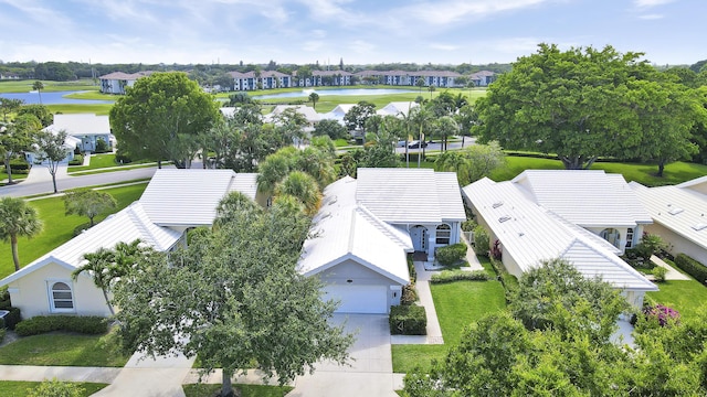 1365 Wilderness Rd, West Palm Beach, FL 33409 - aerial view of property and surrounding area with a nearby body of water