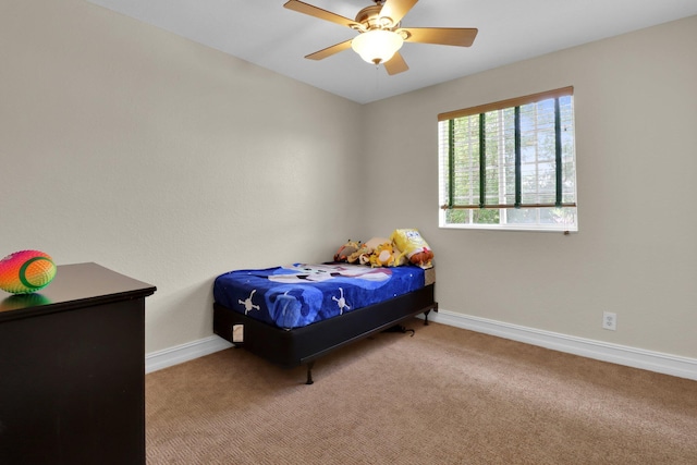 4616 Danson Way, Delray Beach, FL 33445 - carpeted bedroom featuring baseboards and ceiling fan