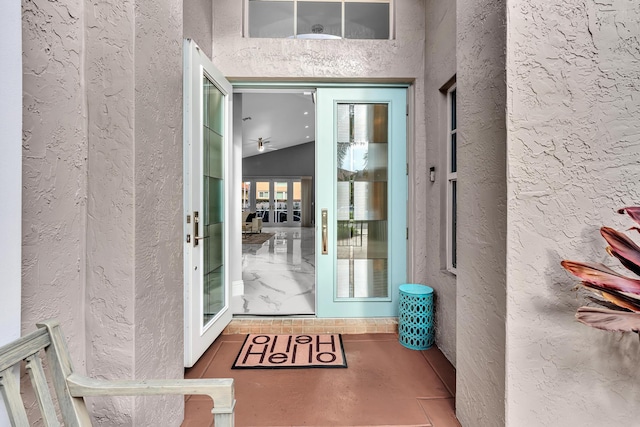 20677 NW 26th Ct, Boca Raton, FL 33434 - property entrance featuring stucco siding