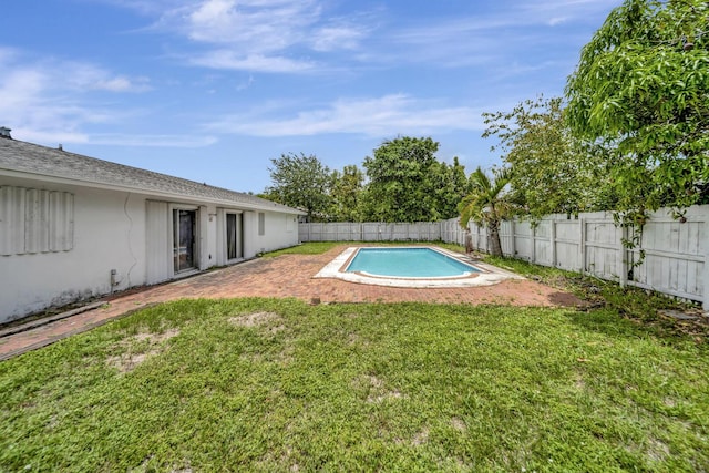 10151 Windtree Ln N, Boca Raton, FL 33428 - view of pool featuring a fenced backyard and a patio