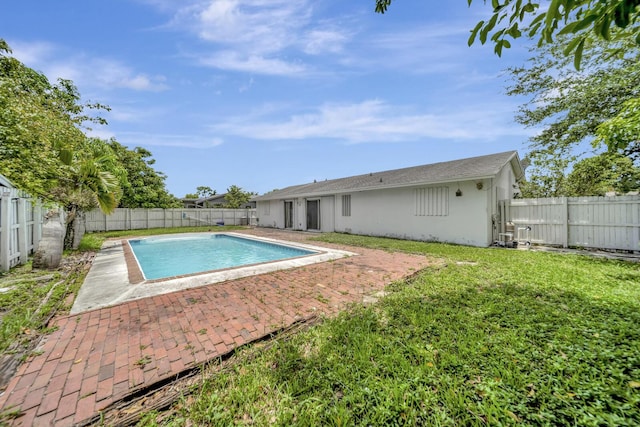 10151 Windtree Ln N, Boca Raton, FL 33428 - view of swimming pool with a fenced backyard and a patio area