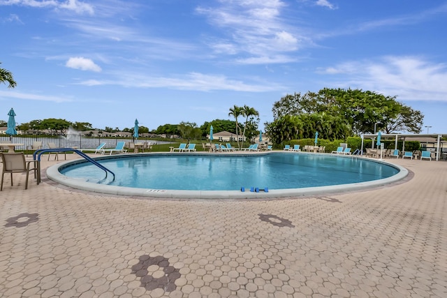5073 Lakefront Blvd Unit D, Delray Beach, FL 33484 - community pool with a patio