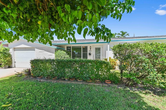 436 Santa Anna Dr, Palm Springs, FL 33461 - single story home with a garage and concrete driveway
