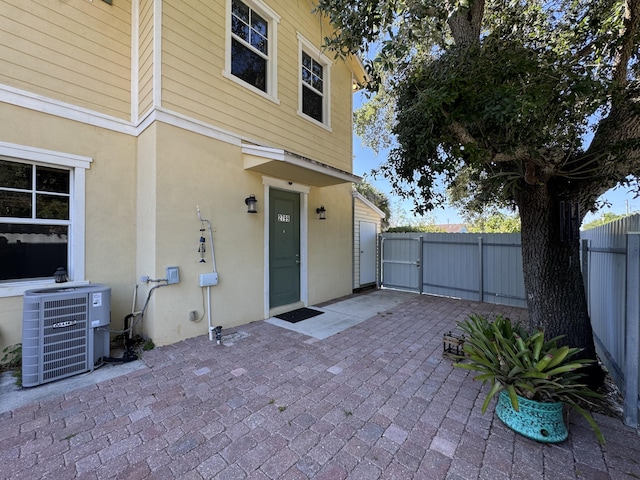 2799 Saranac Ave, West Palm Beach, FL 33409 - view of patio / terrace featuring a gate