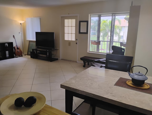 3531 Tall Pine Way Unit B-2, Greenacres, FL 33463 - living room with light tile patterned flooring