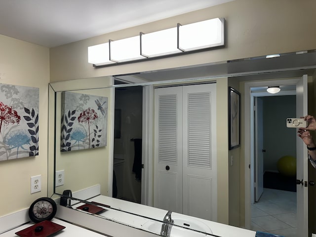 3531 Tall Pine Way Unit B-2, Greenacres, FL 33463 - corridor with tile patterned floors