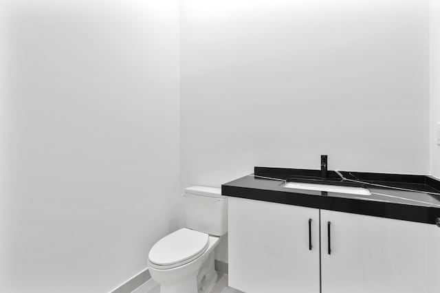 12870 Crane Xing, Palm Beach Gardens, FL 33412 - half bathroom featuring vanity and toilet