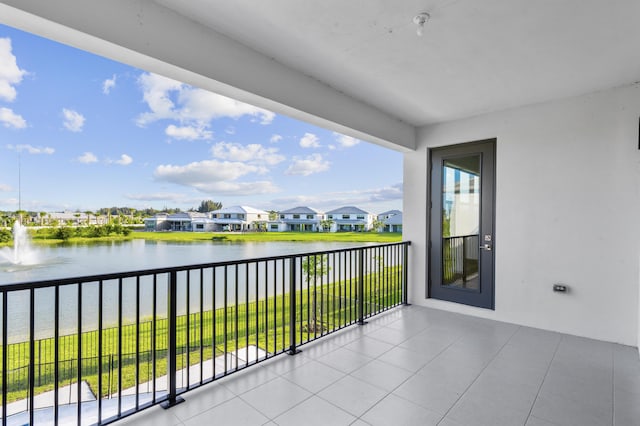 12870 Crane Xing, Palm Beach Gardens, FL 33412 - balcony with a water view and a residential view