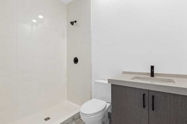 12870 Crane Xing, Palm Beach Gardens, FL 33412 - bathroom featuring vanity and a tile shower