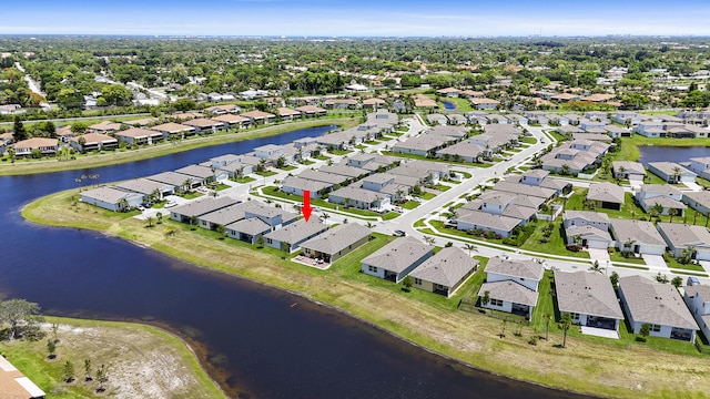 5697 Graceful Way, Delray Beach, FL 33484 - aerial view of residential area with a nearby body of water