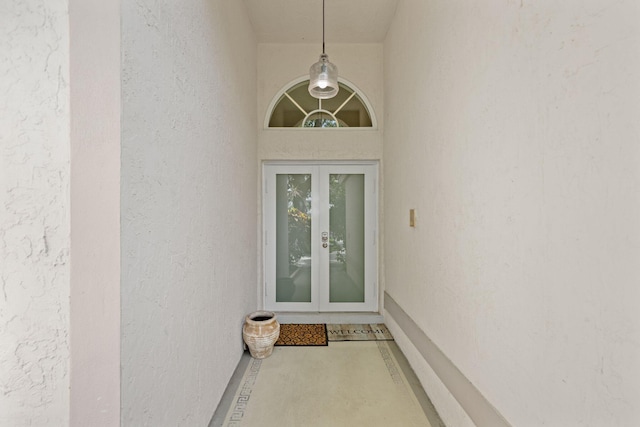 1350 SW 18th St, Boca Raton, FL 33486 - entrance to property featuring french doors and stucco siding