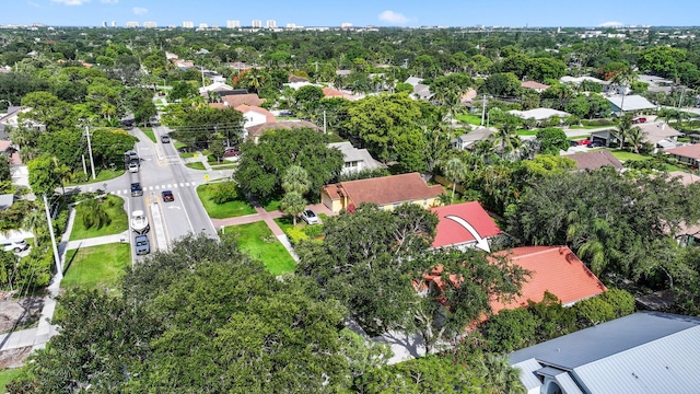 1350 SW 18th St, Boca Raton, FL 33486 - aerial view of residential area with a tree filled landscape