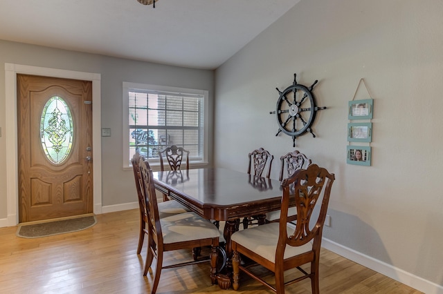 925 SW All American Blvd, Palm City, FL 34990 - dining space featuring light wood-type flooring and baseboards