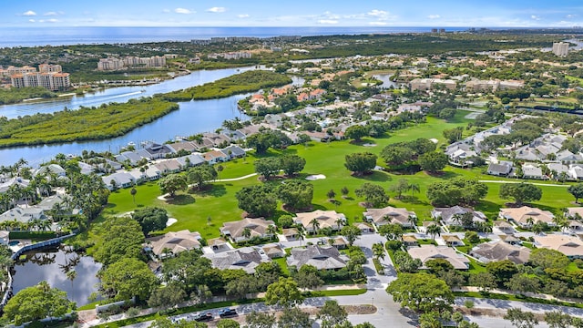 3596 Freshwater Dr, Jupiter, FL 33477 - view of property location featuring a nearby body of water and nearby suburban area