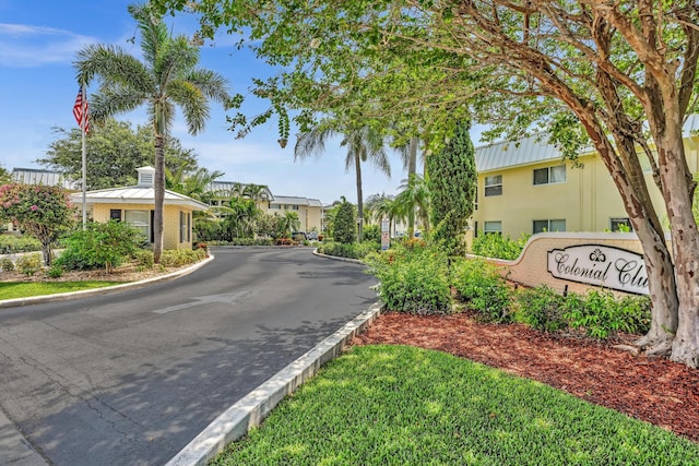 2 Colonial Club Dr Unit 203, Boynton Beach, FL 33435 - view of asphalt street featuring curbs