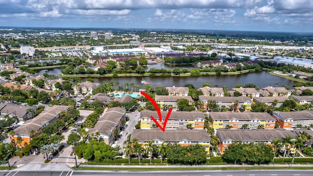 770 Millbrae 4 Ct Unit 4, West Palm Beach, FL 33401 - view of property location with a nearby body of water and nearby suburban area