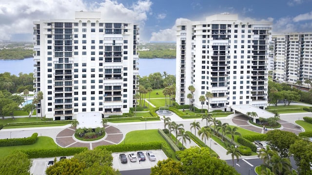 2001 N Ocean Blvd Unit 1804, Boca Raton, FL 33431 - view of apartment building / complex with a water view