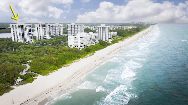 2001 N Ocean Blvd Unit 1804, Boca Raton, FL 33431 - drone / aerial view of expansive coastline
