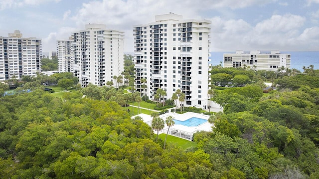 2001 N Ocean Blvd Unit 1804, Boca Raton, FL 33431 - view of property with a water view and a view of city