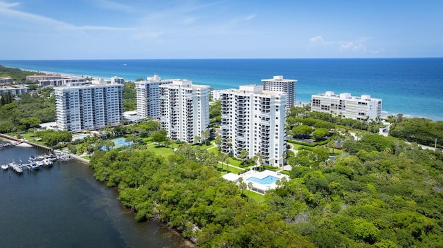 2001 N Ocean Blvd Unit 1804, Boca Raton, FL 33431 - drone / aerial view of a nearby body of water