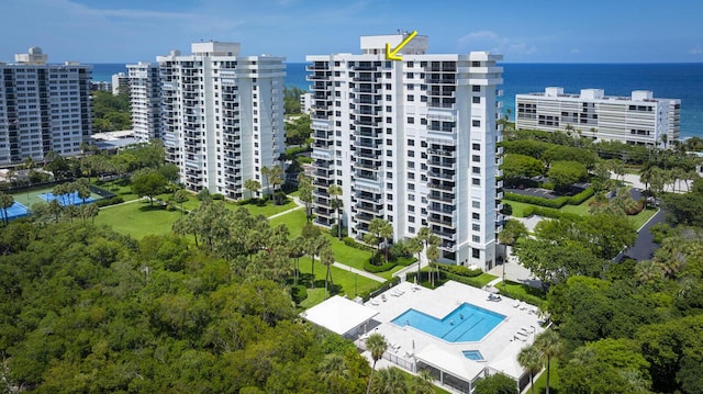 2001 N Ocean Blvd Unit 1804, Boca Raton, FL 33431 - view of urban area featuring a nearby body of water