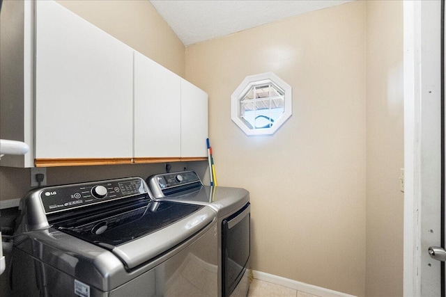 2990 SW Ventura St, Port Saint Lucie, FL 34953 - washroom with cabinet space and separate washer and dryer