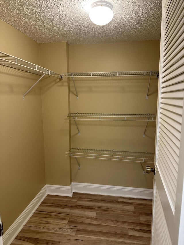 5917 Via Vermilya Unit 306, Lake Worth, FL 33462 - spacious closet with wood finished floors