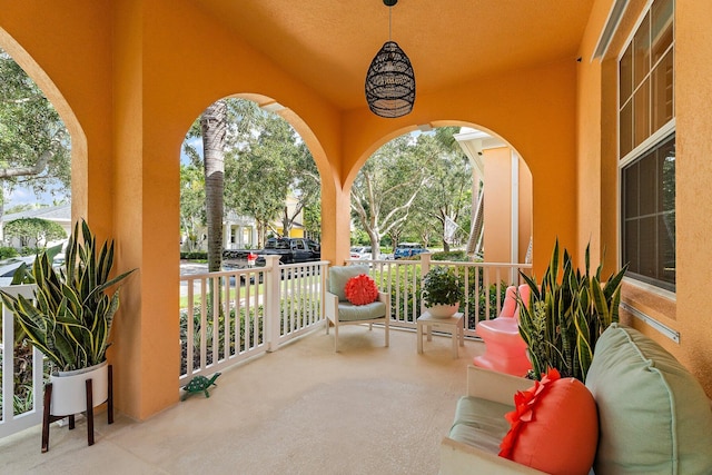 231 Caravelle Dr, Jupiter, FL 33458 - view of covered porch