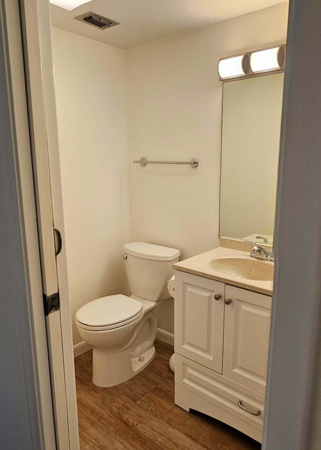 2905 Victoria Pl Unit D3, Coconut Creek, FL 33066 - half bath with wood finished floors and vanity
