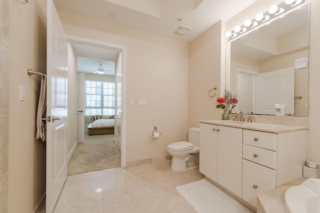 701 S Olive Ave Unit 714, West Palm Beach, FL 33401 - ensuite bathroom featuring vanity, tile patterned floors, and a tub